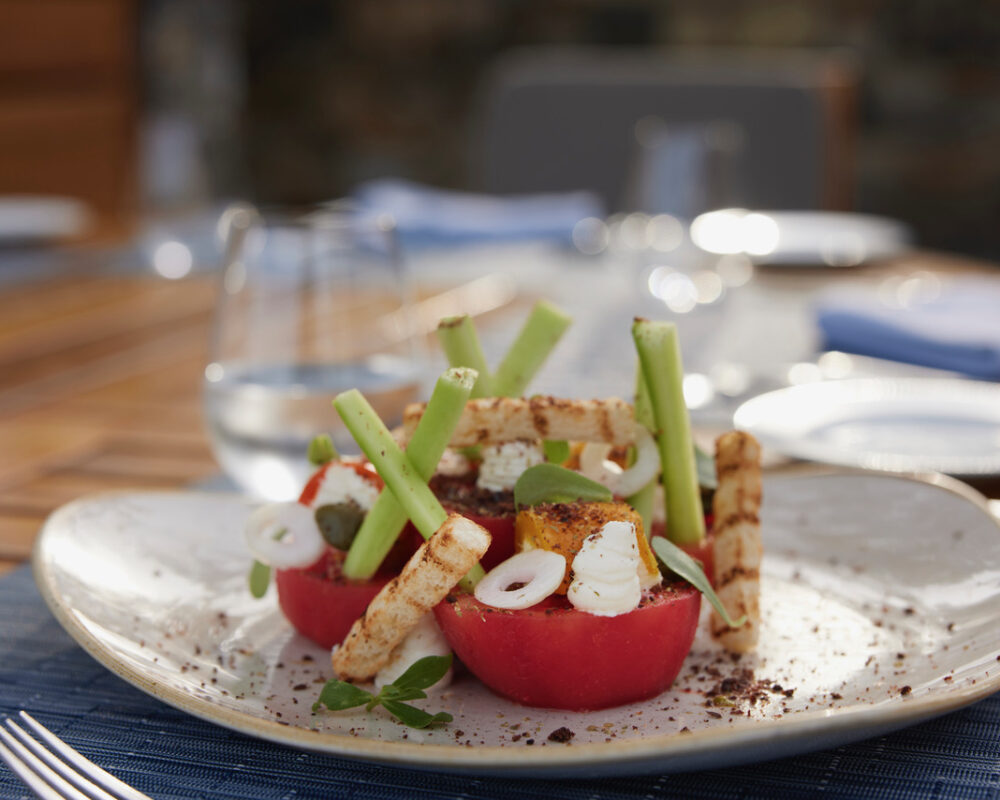 Greek salad Yacht Club